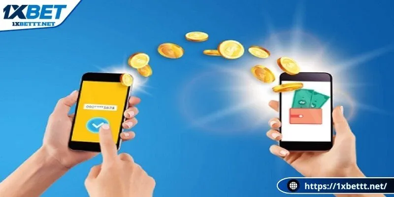 Rút tiền 1XBET từ tài khoản cá nhân