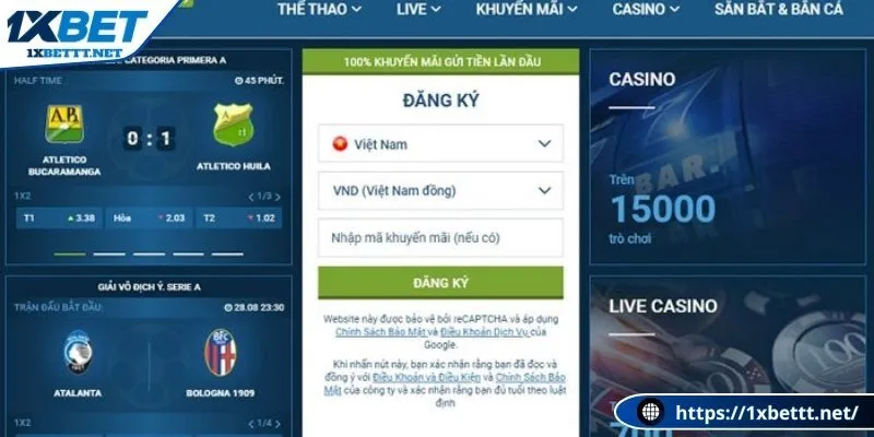 Điều kiện cần biết trước khi thực hiện đăng ký 1XBET